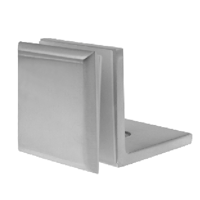 GCZ02 clamp glass-to-wall with plate at the side