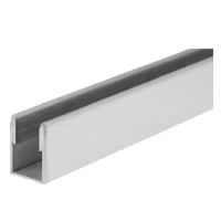 U-profil sa preklopljenom ivicom 14,5x20x1mm 250cm nerđajući čelik polirano