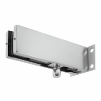 Pf11 stainless steel matt top clamp glass-to-wall