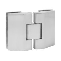 Sh17 hinge glass-to-glass pull chrome Stop 0°and 90°