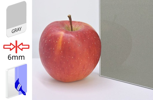 AGC Lacobel Aluminij 9007 (Rich Aluminium)