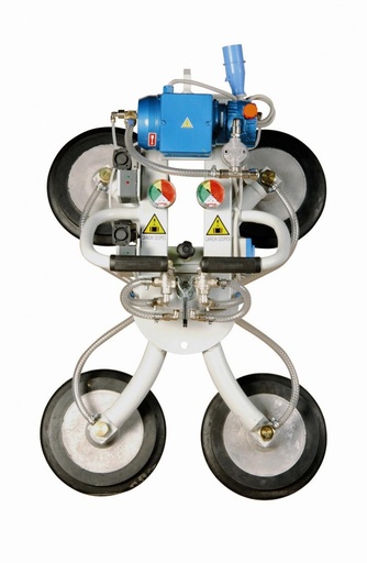 Manual electric suction lifter