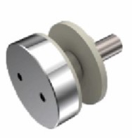 MS02 C clamp for guide rail MS08 chrome