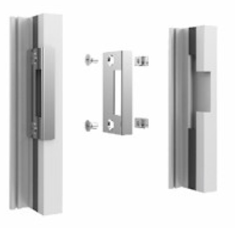 Rebate on door frame LKS04 matt