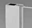 Compensation profile kit Spd15 H=2100 Mm for glass 8 Mm