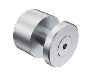 GH BS03 cylindrical standoff with collar D.48 H.25mm