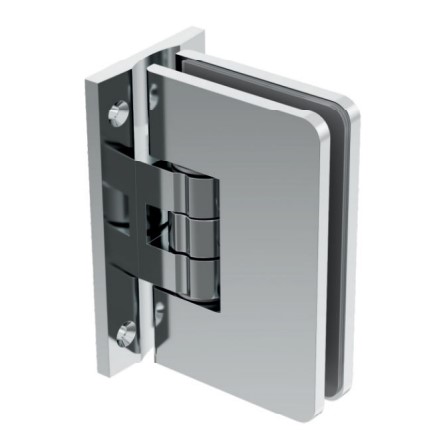 GH CR01 adjustable self-closing hinge glass-to-wall central plate