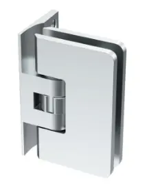 GH CR02N adjustable self-closing hinge glass-to-wall side plate