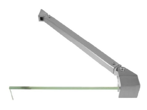 GH QB06-370 glass support bar square section articulated glass-to-wall bar S.15X15 L.370mm