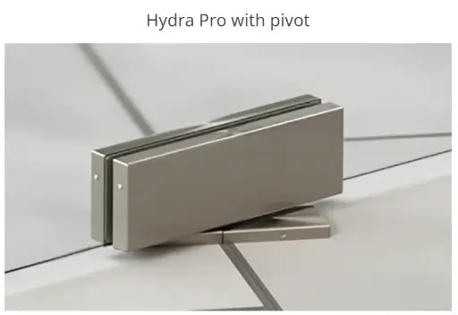 Hydra Pro kit with pivot, for 8÷13,52mm glass