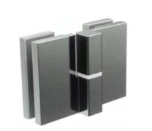 GLM lift hinge glass/glass 180°, chrome