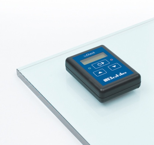 Tin Check device for identifying the tin side of glass
