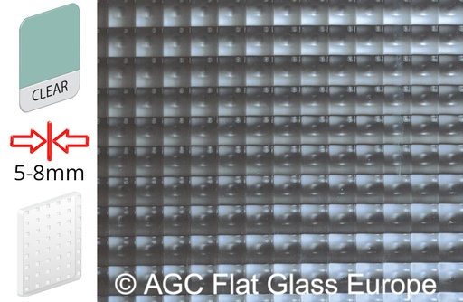 AGC Patterned 130 Clear