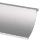 Side cover for railing Pl1-200 Special silver