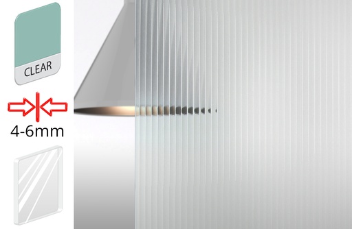 Madras Plisse-T Clear TRSP