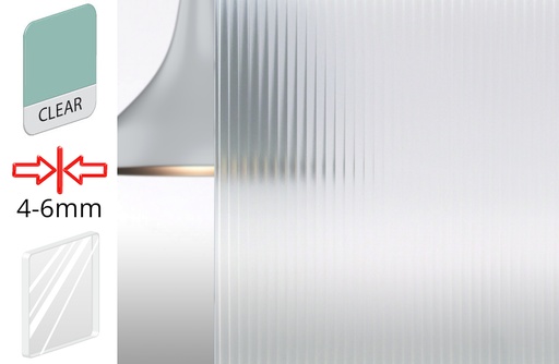 Madras Plisse Clear
